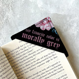 Spicy Bookclub Fabric Bookmark