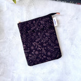 Rose Gold Floral Line Art e-reader Zippered Sleeve