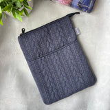 Sweater Weather - Indigo -  Zippered Book Sleeve