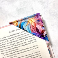 Rainbow Fractals Fabric Bookmark