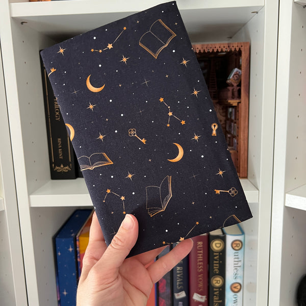 Celestial Books -  Fabric Dust Cover