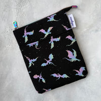 Iridescent Dragons e-reader Zippered Sleeve