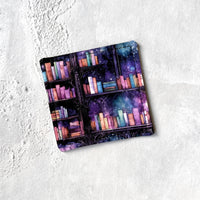 Enchanted Bookshelf Fabric Bookmark