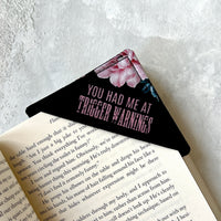 Spicy Bookclub Fabric Bookmark