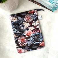 Clay Florals - Zippered Book Sleeve