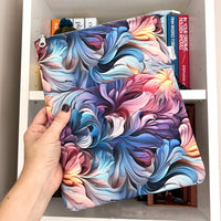 Rainbow fractals - Zippered Book Sleeve