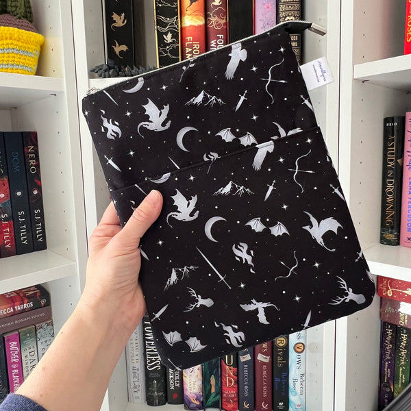Get lost in Fantasy Books -  Zippered Book Sleeve