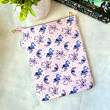 Lilo & Stitch Pink -  Zippered Book Sleeve