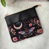 Mystic Moths e-reader Zippered Sleeve