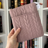 It’s Sweater Weather- Dusty Pink e-reader Zippered Sleeve