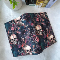 Romantasy Skulls -  Fabric Dust Cover