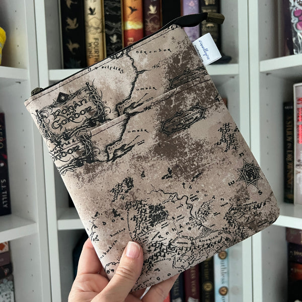 Lord of the Rings Map e-reader Zippered Sleeve