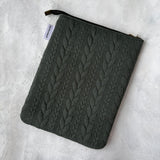 It’s Sweater Weather - Olive -  Zippered Book Sleeve