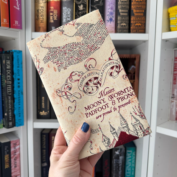 Marauders Map -  Fabric Dust Cover