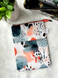 Coral Secret Forest -  Hardcover Zippered Book Sleeve -