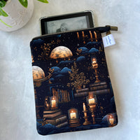 Night Library e-reader Zippered Sleeve