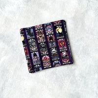 Dark Romance Tarot Cards Fabric Bookmark