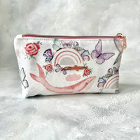 Sea Dreams Water Resistant Zipper Pouch