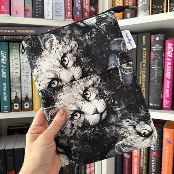 Inky Cats -  Zippered Book Sleeve