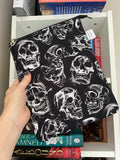Smoky Skulls -  Zippered Book Sleeve