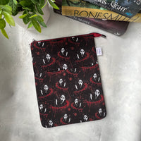 Ghostface  -  Zippered Book Sleeve