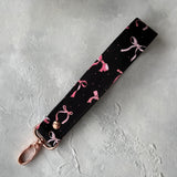 Coquette Bows - Fabric Keychain Wristlet