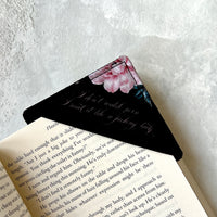 Spicy Book Club Fabric Bookmark