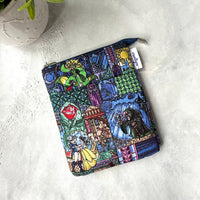 Beauty & The Beast Stained Glass e-reader Zippered Sleeve