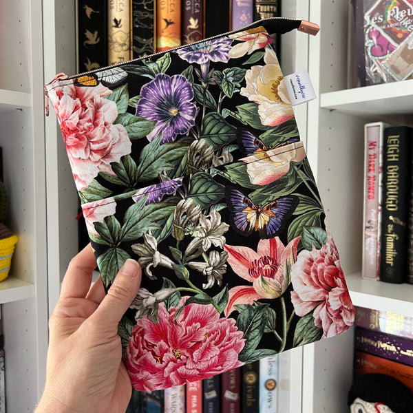 Gothic Victorian Garden -  Zippered Book Sleeve