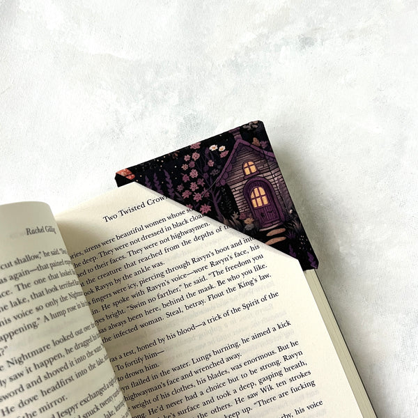 Fairy Garden Fabric Bookmark