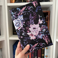 Purple Floral - Fabric Dust Cover