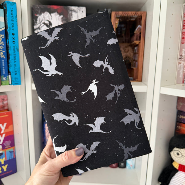 Monochromatic Dragons -  Fabric Dust Cover