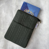 It’s Sweater Weather - Olive -  Zippered Book Sleeve