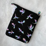 Iridescent Dragons e-reader Zippered Sleeve