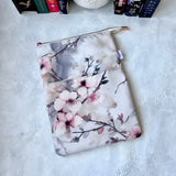 Cherry Blossoms  - Zippered Book Sleeve