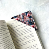 Misty Rose Garden Fabric Bookmark