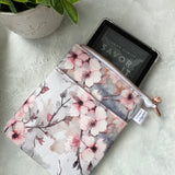 Cherry Blossoms e-reader Zippered Sleeve