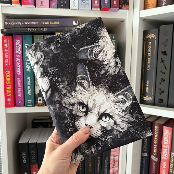 Inky Cats - Fabric Dust Cover