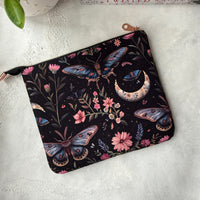 Mystic Moths e-reader Zippered Sleeve