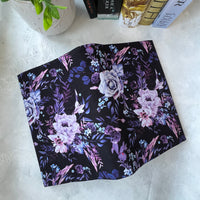 Purple Floral - Fabric Dust Cover