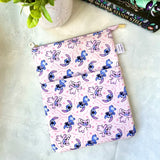 Lilo & Stitch Pink -  Zippered Book Sleeve