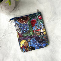 Beauty & The Beast Stained Glass e-reader Zippered Sleeve