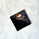 Romantasy Skulls -  Fabric Bookmark