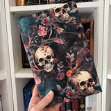 Romantasy Skulls -  Fabric Dust Cover