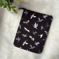 Monochromatic Dragons -  Zippered Book Sleeve