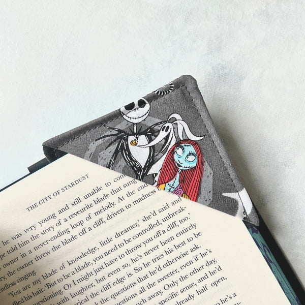 Nightmare Before Christmas Fabric Bookmark