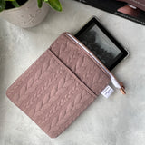 It’s Sweater Weather- Dusty Pink e-reader Zippered Sleeve