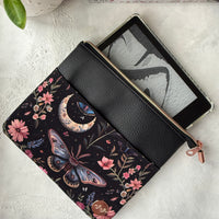 Mystic Moths e-reader Zippered Sleeve