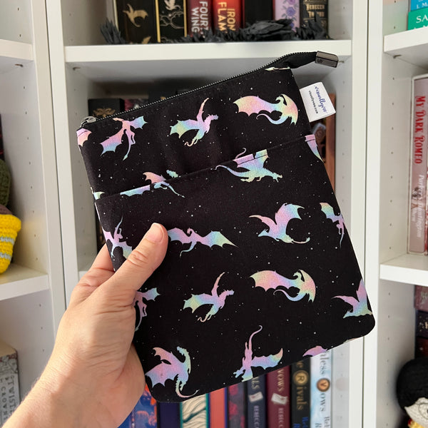 Iridescent Dragons e-reader Zippered Sleeve