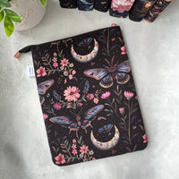 Mystic Moths  -  Zippered Book Sleeve